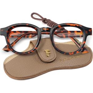 Round Reading Glasses for Women - Tortoise Reader - Vienna Readers
