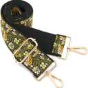 ZOOEASS Wide Shoulder Strap Adjustable Replacement Belt Crossbody Canvas Bag Handbag