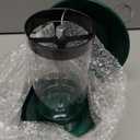 Pack of 2 Bird Feeder for Outdoor Hanging. Green