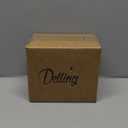 Delling 6 OZ Souffle Dishes Set - Ceramic Black Souffle Dish - Dessert/Snack Bowls for Kitchen, Souffle, Pudding, Creme Brulee, Ice Cream, Snack - Bowls Set of 6 Oven Safe