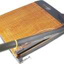 Westcott 12'' TrimAir Wood Guillotine Paper Cutter & Paper Trimmer, 30 Sheet (15106)