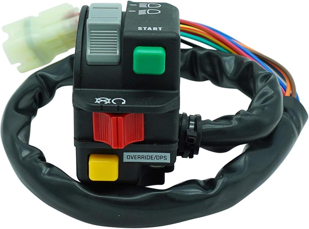 M MATI Control Start Stop Kill Headlight Button Switch for Can-Am Outlander 400 450 500 570 650 800 850 1000 2009-2016 710001594