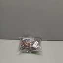 ELESTY Glueless Synthetic Lace Front Wig Copper Red Long Natural Wavy Free Part Lace Wigs Heat Resistant Synthetic Hair Wig for Women 24Inch