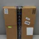 Outset Cast Iron Grill Pizza Pan, 18" Pizza Stone For Oven and Grill (17.3" x 0.5" x 18.8", Black)