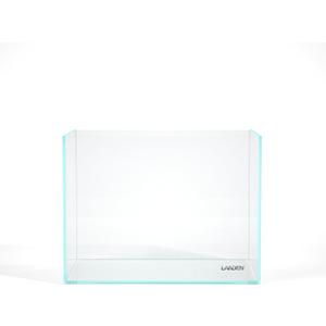 Landen 60H 30 Gallon Rimless Low Iron Aquarium Tank, 23.6" W  17.7" D  17.7" H (60cm x 45cm x 45cm) 8mm Thickness with Black Nano Foam Leveling mat Included
