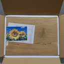 12 Inch Deep Floating Shelves, 16 x 12 Floating Shelf for Books, Rustic Wood Deep Wall Shelves for Home Storage & Display, 2" Thicked Shelves for Kitchen, Living Room, Bedroom, Oak Color, 2 Pack