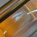 Portable Metal Table Lamp for Indoor/Outdoor ,Rechargeable Cordless LED Lamp, 3-Colour Infinitely Dimming Battery Powered Small Desk Lamp, Restaurant/Bedroom/Bar/Coffee Shop/Camping Light (Gold)