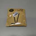 24 Pcs Velvet Ribbon Christmas Tree Bows Bow Tree Topper Door Garland Decor Vintage Wreath Bow Velvet Bows Ornaments for Christmas Trees Gifts Party Door Garland Wreath Deco (Khaki)