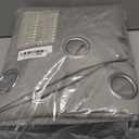 SMILETIME Grey 90in Long Velvet Curtains with Grommet, Thermal Insulated Super Soft Privacy Noise Reducing Light Blocking Velvet Curtains for Living Room, 4 Panels, Each 52 x 90inches Long