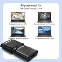 New 130W 4.5mm AC Adapter Laptop Charger Replacement for Dell XPS 15 9570 7590 9560 9550 Precision 5520 5540 5510 5530 M3800 M2800 HA130PM130 DA130PM130 0V363H 06TTY6 0RN7NW Power Supply Cord