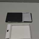 Foldable Bluetooth Keyboard with Touchpad  2025 Ultra Slim Design Leather Portable Travel Rechargeable Wireless Keyboard with Multi-Device Connection, Compatible with iPhone, iPad, Tablet, Laptop, PC