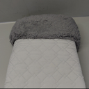 Tadpoles Quilted Stroller & Car Seat Cover - Light Grey | 27" x 20" x 2" | Made of 100% Super Soft Microfiber Polyester | Warm, Gentle & Durable | Ideal for Use as a Stroller Cover & Car Seat Cover