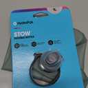 HydraPak Stow - Collapsible Backpacking Water Bottle (350ml, 500ml, 1L) - BPA Free, Ultra Light, Spill-Proof Twist Cap (Sutro Green)