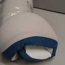 Cervical Neck Pillow - Ergonomic Memory Foam Contour Pillows for Side, Back & Stomach Sleepers, Cervical Pillow for Neck Support Sleeping with Breathable Cover (Grey&blue)