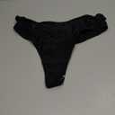 HYTENSUN Women's Cheeky V Cut Back High Waisted Bikini Bottom Cross Criss Swimsuit Bottoms Size Large