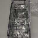 EUDELE Adhesive Shower Caddy, 5 Pack Rustproof Stainless Steel Bath Organizers With Large Capacity, No Drilling Shelves for Bathroom Storage & Home Decor (XL size, Black)