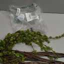 Zeyune 10 Pcs Artificial Branches with Green Buds 40" Evergreen Faux Plastic Plant Stem Picks Sprigs for Vase DIY Home Office Wedding Party Indoor and Outdoor Spring Decor, No Vase (Regular Style)