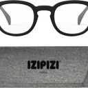 IZIPIZI READING #C Reading Glasses for Women and Men Square Glasses with Anti-Scratch Lenses, Lightweight Fashion Frame