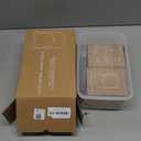 Clear Ice Cube Maker, 2.5 Inch Stainless Steel Crystal Large Clear Ice Ball Maker, Silicone Ice Cube Mold for Cocktails, Drinks & Bourbon, Whiskey Gifts for Men (2 Pack) (White)