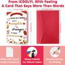 3 x Valentines Day Card for Wife, Husband, Boyfriend, Girlfriend, or Partner  Romantic Valentines Day Gift for Him or Her (WY-503)