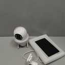 ANRAN 2K Solar Security Camera Outdoor Wireless, WiFi Camera Battery-Powered with 360 PTZ for Home Security, 3MP Color Night Vision, PIR Motion Detection, Two-Way Audio, Compatible with Alexa (2K White-1pcs)