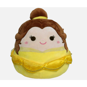 Squishmallow Disney Princess Belle 18 in Beauty and the Beast Plush Toy Yellow