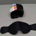 Travel Pillows for Airplanes, Airplane Pillow for Long Flight, Airplane Head Strap with Eye Mask for Sleep, Travel Neck Pillow for Car Road Trip, 360 Support Headrest, Stop Bobblehead, Black