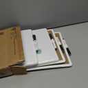 U Brands Contempo Magnetic Dry Erase Board White Board, 11" x 14", White Modern Frame, Includes Magnet and Marker