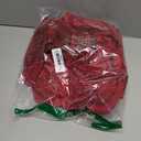 Red Lace Tablecloth Embroidered Elegant Floral Patterns Table Cloth Round Overlay Table Cover for Wedding Party Holiday Long Dinner Home Decor(Round-75, Red)