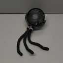 Momcozy Portable Stroller Fan, USB Rechargeable and Handheld Cooling Fan for Travel, Car Seat, Bedroom (Black)