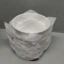 8 Oz Creme Brulee Ramekins, Porcelain Ramekins Oven Safe, Round Tart Pan Mini Fluted Quiche Dishes, Set of 6, White