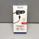 ZGear Adaptive Fast Charging Car Charger 30 Watts Total Power, 0-50% in 30 minutes