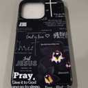 Christian Classic Religious Sayings Phone Case for iPhone 13 Pro Aesthetic Christ002 Cover for Woman Men Kids Boy Girl