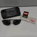Ray-Ban RB3364 Metal Polarized Rectangular Sunglasses