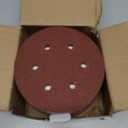 100 PCS 6 Inch Sanding Discs 80 Grit, 6 Hole Hook and Loop Sandpaper, Round Orbital Sand Paper Discs for Sander