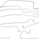 Dorman 919-141 Stainless Steel Preformed Brake Line Kit Compatible with Select Chevrolet / GMC Models (OE FIX)