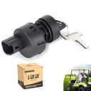 10L0L Golf Cart Ignition Key Switch Assembly for Yamaha G22, G29 Drive, Drive 2 Electric & Gas Golf Cart, Replace OEM JW1-H2510-00 JU2-H2510-20 JU2-H2510-10