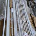 Lumizone Extra Tall Cat Gate 61.02" High Pressure Mounted Extra Wide 2025 New (17 Sizes) 1.37" Gap No Drilling Auto-Close One-Handed Operation Tall Pet Gate for Dogs(White, 61.02" H x 34.25"-38.38" W)