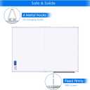 White Board Dry Erase 60 x 36maxtek Large Magnetic Whiteboard 5' X 3' Dry Erase Board Foldable with Long Marker Tray for Wall-Mounted Aluminum Memo Board Supplies for Class Office & Home