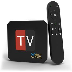 Streaming Stick PRO Smart TV, TV Box, Supports 8K Resolution, Equipped with Dual WiFi and Bluetooth 5.0 Technology