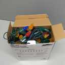 Joiedomi C6 LED Christmas String Lights,150 Count Strawberry Christmas Trees Lights, 50.6FT Connectable Multicolor for Indoor Outdoor Holiday Party Decor,Green Wire