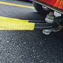 KJE Tow Strap with Reinforced Loops 2in x 30ft Vehicle Recovery Rope 10,000 lbs Pound Capacity Recovery Strap yellow2