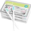 4 x cleaings Mini Brushes-Disposable Toothbrushes with Double Cleaning Beads Toothpaste and Pick for Work or Travel, 20 Count-Mint FlavorPack of 1