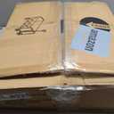 Collapsible Wagon Cart, 150L Heavy Duty Foldable Beach Wagon with Wider Wheels & Auto-Rebound Handle, Utility Grocery Shopping Cart for Garden, Shopping, Camping, Sports, Black (Large)