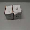 2 x OMAYKEY 100W 2 Pack Ceramic Heat Lamp Bulb Infrared Reptile Heat Emitter Heater Lamps Bulbs for Brooder Coop Chicken Lizard Bearded Dragon Turtle Snake Aquarium, No Light Emitted No Harm (ETL Listed)