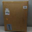 4 in 1 Rolling Bedside Commode Chair with Wheels for Elderly, Shower Chair with Handles, Adjustable Height Raised Toilet Seat for Seniors, Disabled and Pregnant Holds Up to 350 lbs (Black)