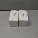 2 x 16Pcs Double Compartment Snack Containers, Reusable with Lid, 2 Compartment Lunch Box, Travel Size Condiments, Sauce Containers