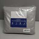 Flex Top Split Head King 4 Piece Sheet Set - Comfy Breathable & Cooling Bed Sheets Set - Hotel Luxury Bedding for Women, Men, Kids, Teens, Boys & Girls - Deep Pockets, Soft and Oeko-Tex - Light Grey