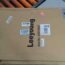 Leeyoung Folding Hand Truck and Dolly,309 lb Capacity Aluminum Portable Cart with Telescoping Handle and PP+EVA Wheels