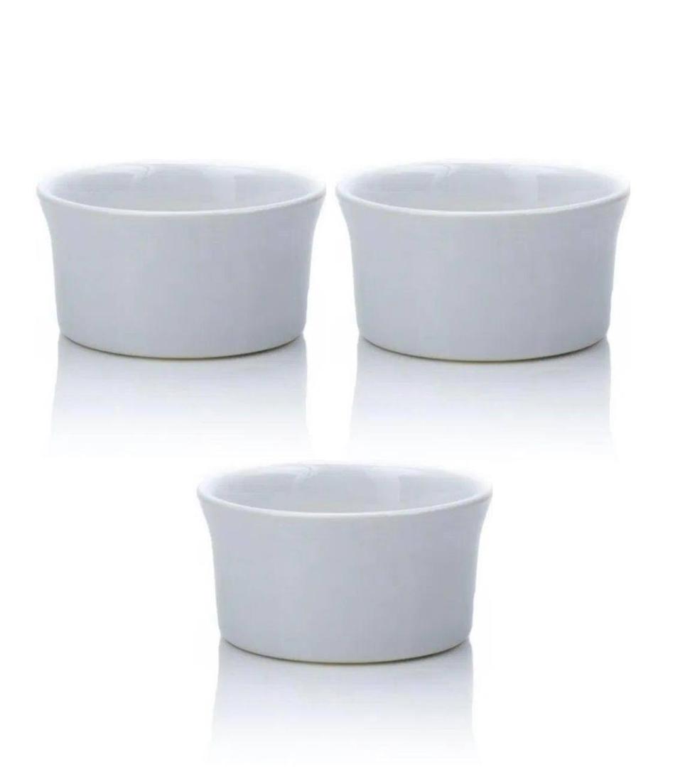 DI Fiesta Ramekin 4inch White 3 Pack